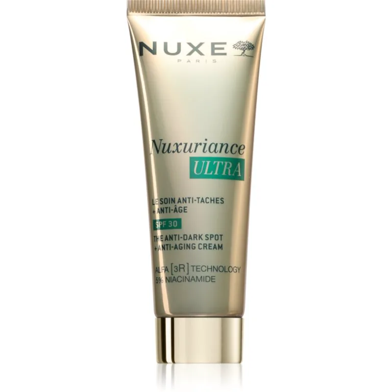 Nuxe Nuxuriance Ultra αντιρυτιδική κρέμα για την αντιμετώπιση των καφέ κηλίδων SPF 30 50 ml