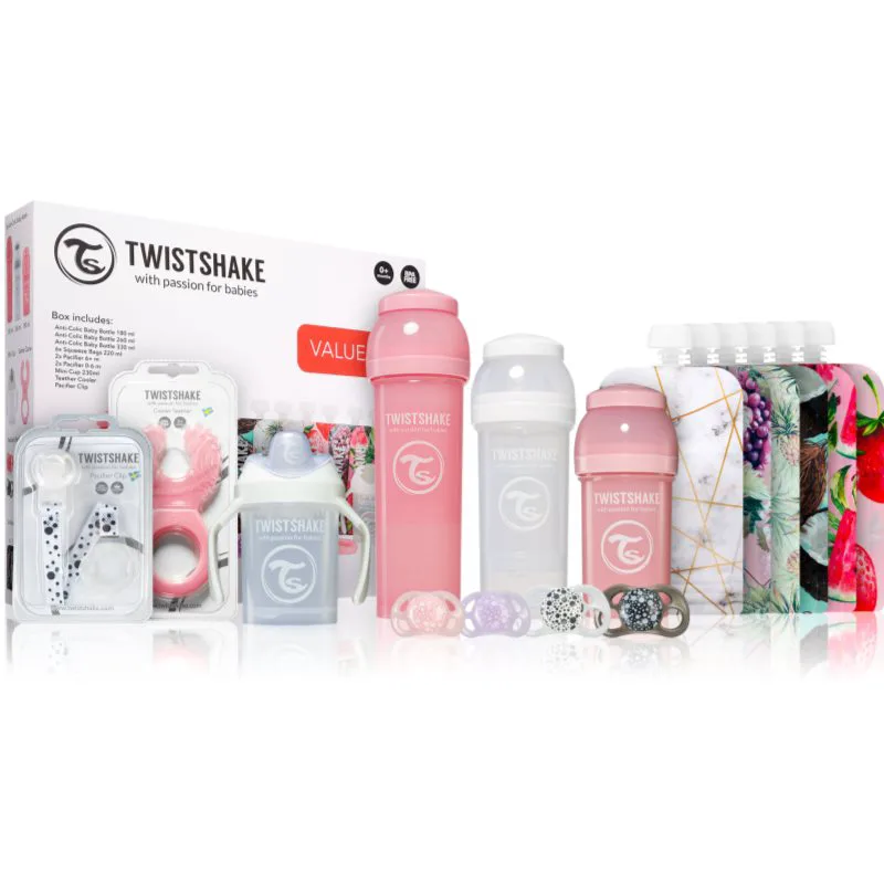 Twistshake Bottle Set Σετ για παιδιά for Girls