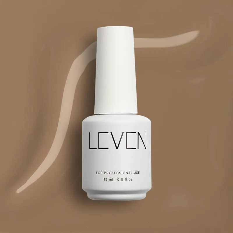 Leven | Ημιμόνιμο βερνίκι 15ml no. 333 Peanut butter