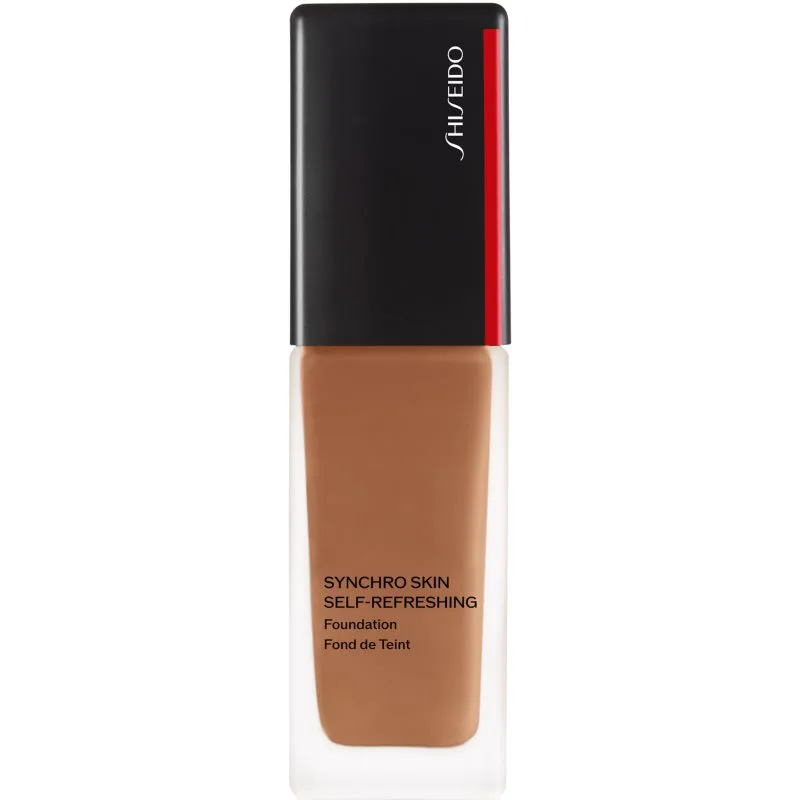 Shiseido Synchro Skin Self-Refreshing Foundation Advanced μακράς διαρκείας μεικ απ SPF 30 απόχρωση 460 Topaz 30 ml