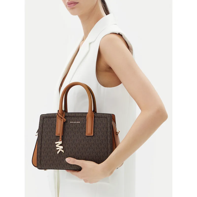 Τσάντα MICHAEL Michael Kors Laila 30S5G9IS1B Καφέ