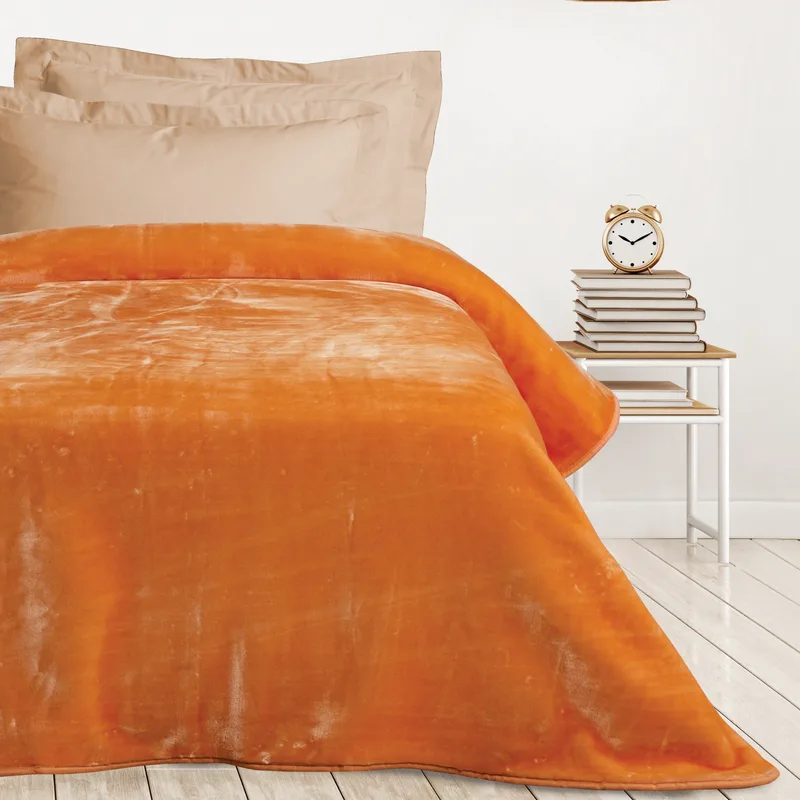 Παιδική Κουβέρτα Βελουτέ Μονή Das Kids 0297 Salmon 160x220