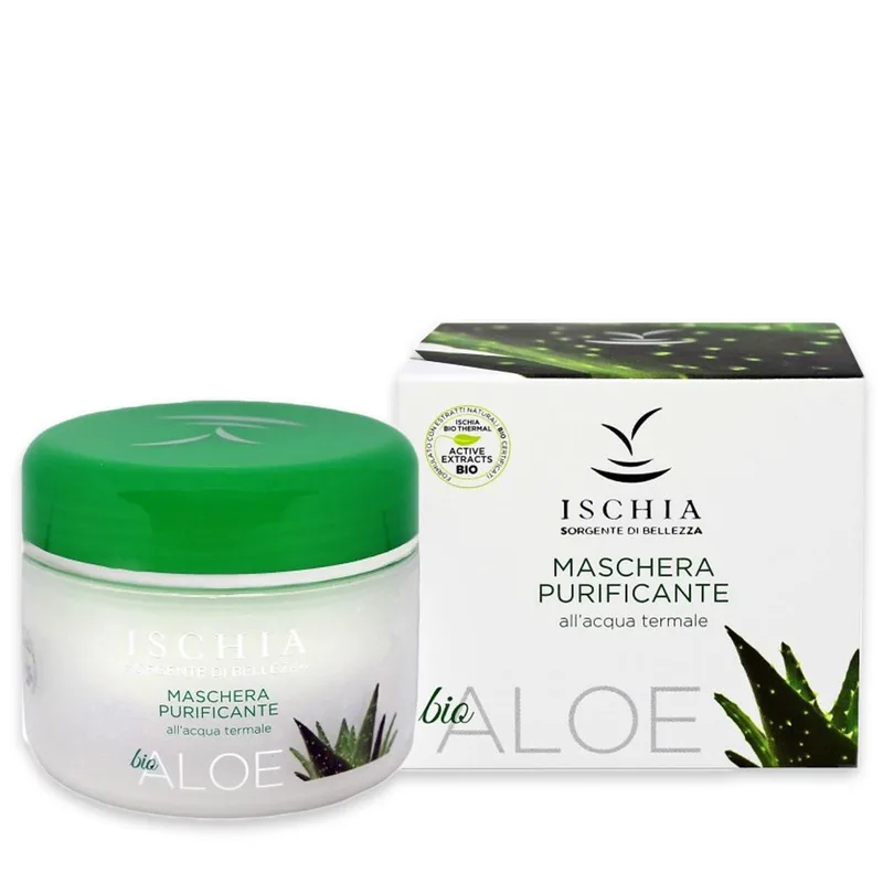 Ischia organic aloe purifying mask 100 ml