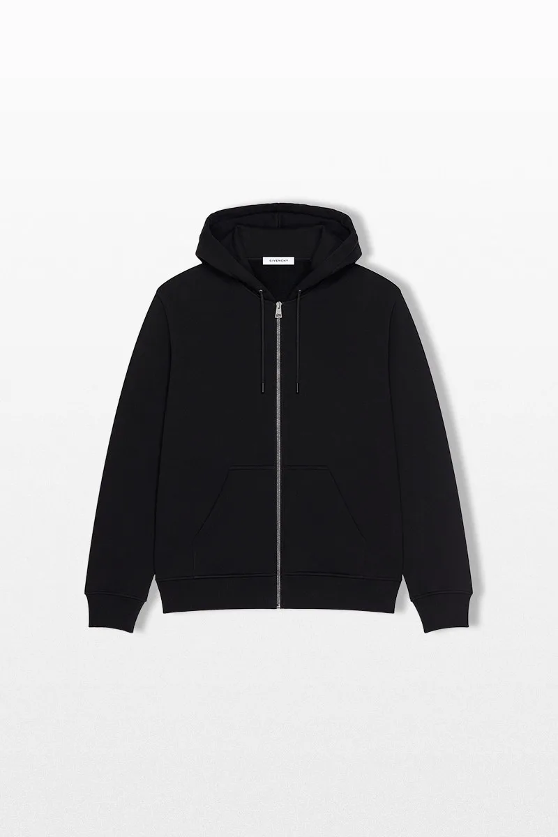 GIVENCHY Ανδρικό Μαύρο Zip Up Hoodie