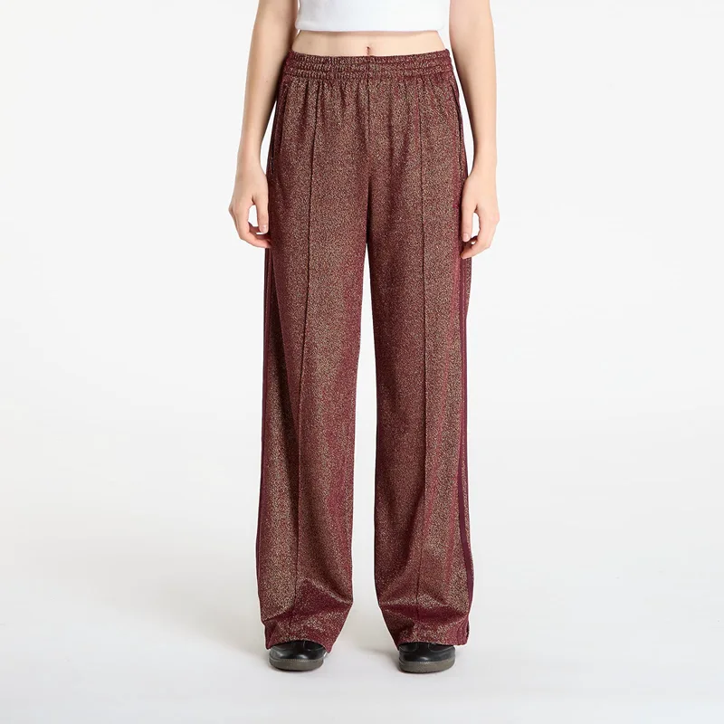 Φόρμα adidas Lurex® Firebird Tp Trousers Maroon/ Χρυσό Met. L