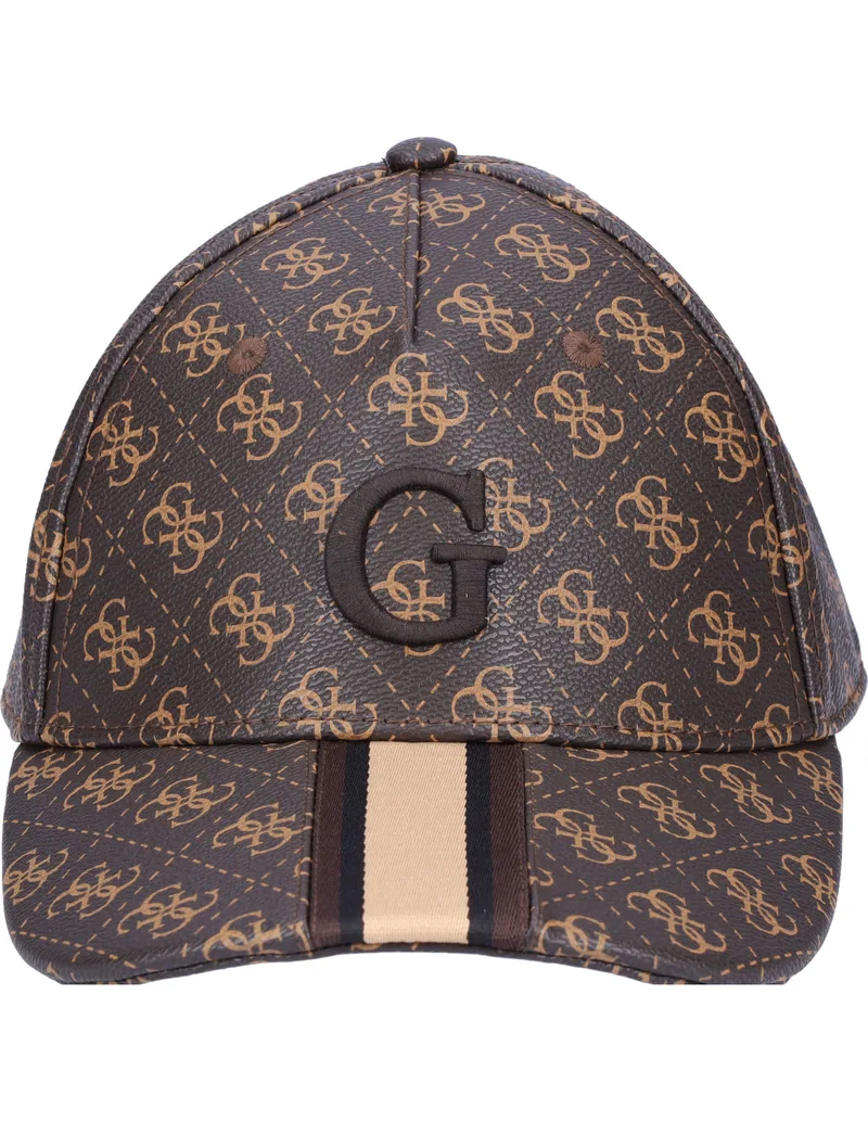 Guess Καπέλο London Baseball Cap AM9543POL01-BNH Καφέ