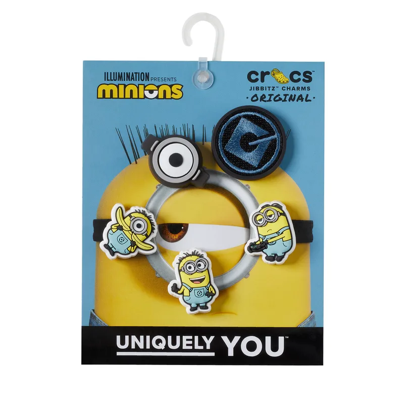 Διακόσμηση παπουτσιών Crocs Jibbitz Minions 5pck 10012725 Έγχρωμο