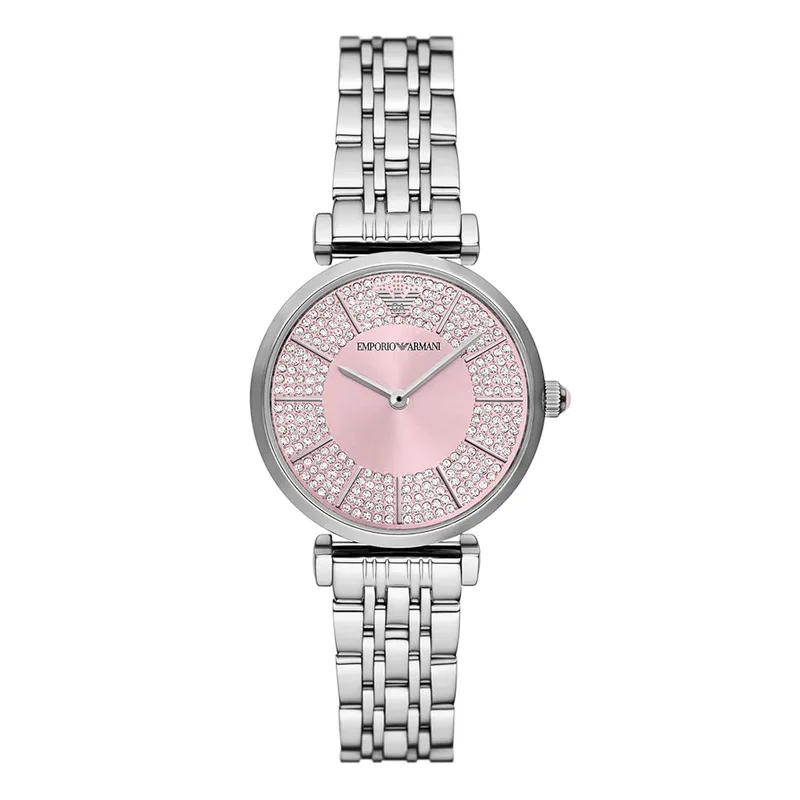 EMPORIO ARMANI Silver Stainless Steel Bracelet AR11686