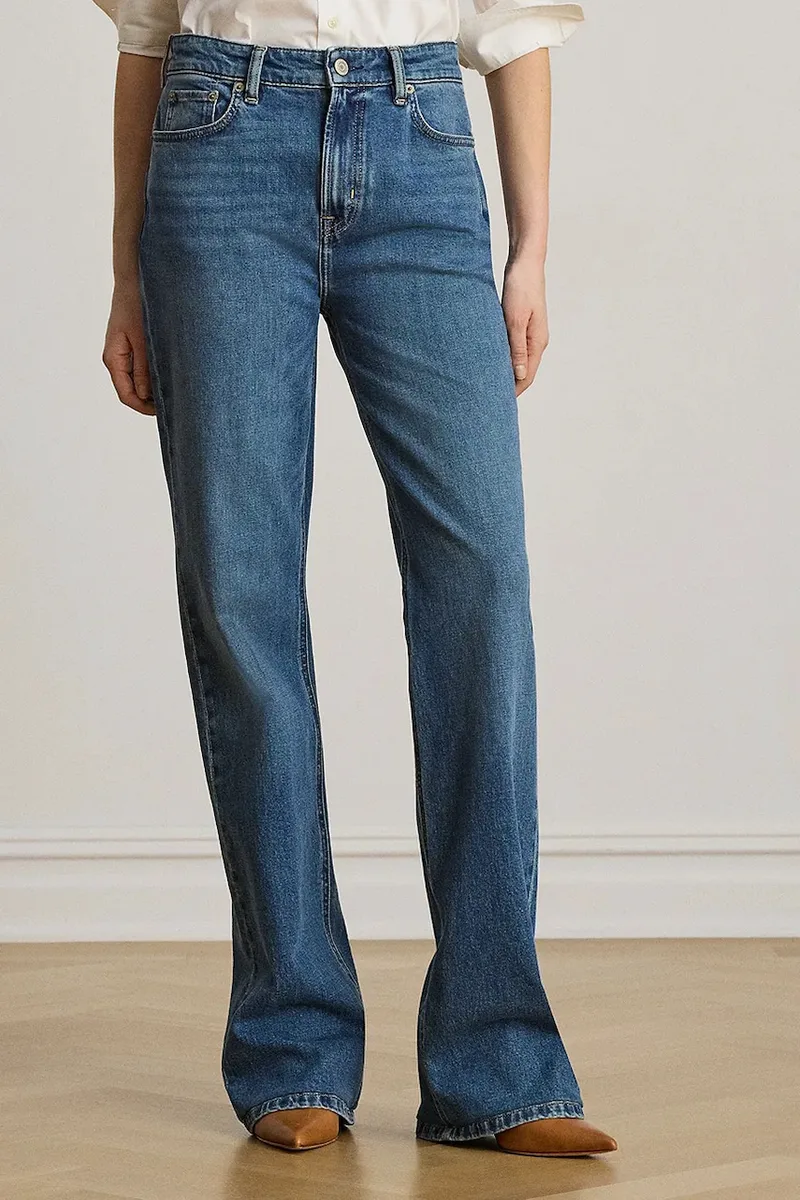 Lauren Ralph Lauren Τζιν wide leg γυναικεία