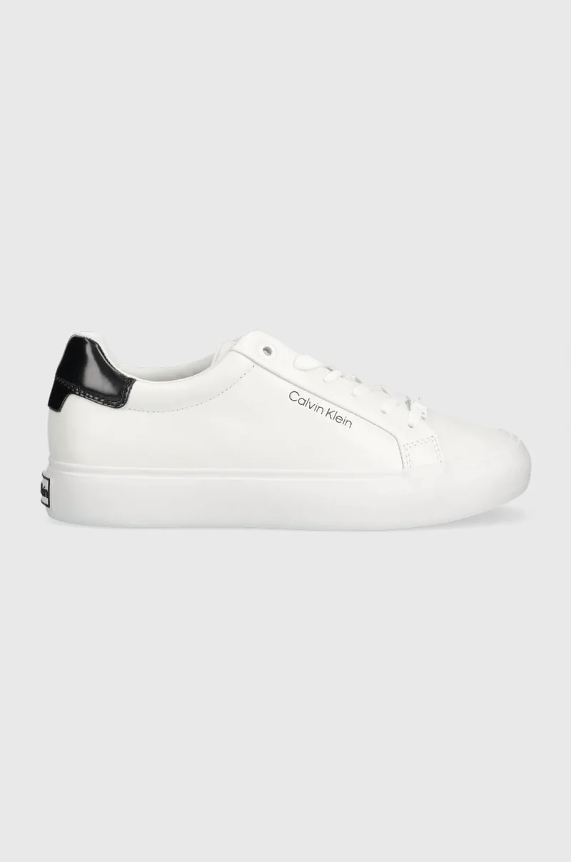 Δερμάτινα sneakers Calvin Klein VULC LACE UP