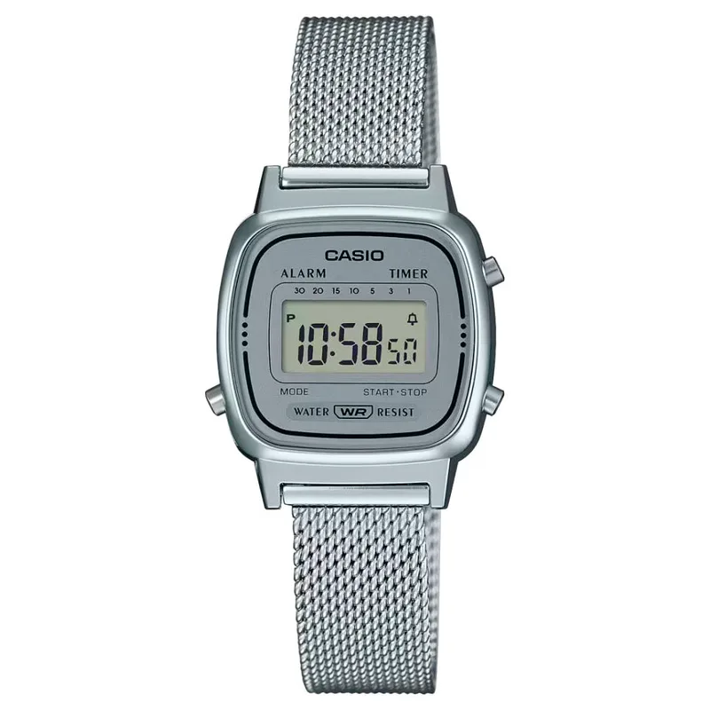 Watch Casio Women LA670WEM-7DF (30,3MM) Grey