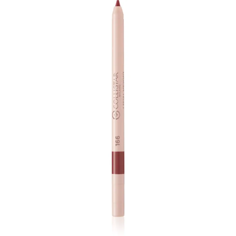 Collistar Twist Design Lip Pencil Κρεμώδες λάινερ χειλιών απόχρωση 166 - Zaffiro Ροζ 0.4 γρ