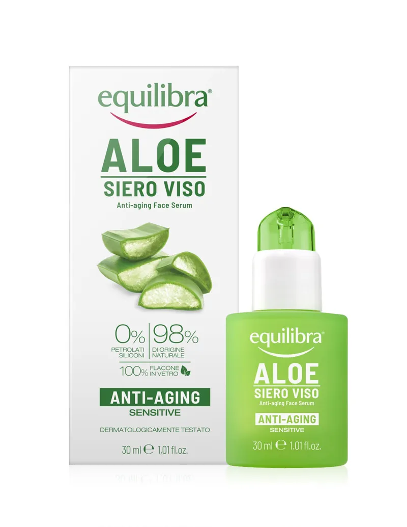Equilibra anti-aging aloe face serum 30ml
