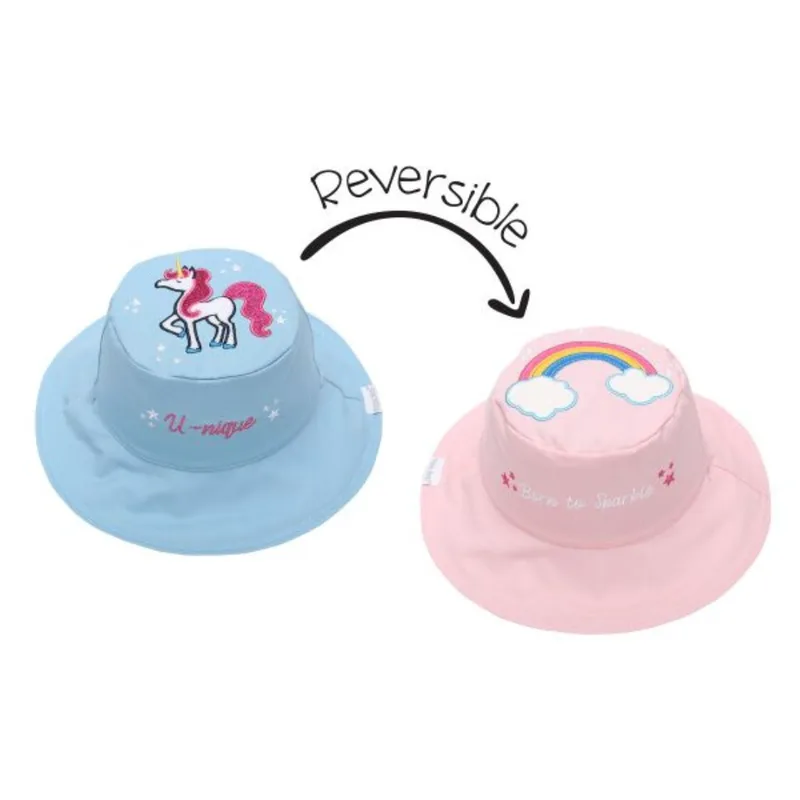 Καπέλο Διπλής Όψης UPF50 2-4Ετών Μονόκερος FlapJackKids FJKSH496M (Μέγεθος: 2-4 Ετών) - FlapJackKids - FJKSH496M