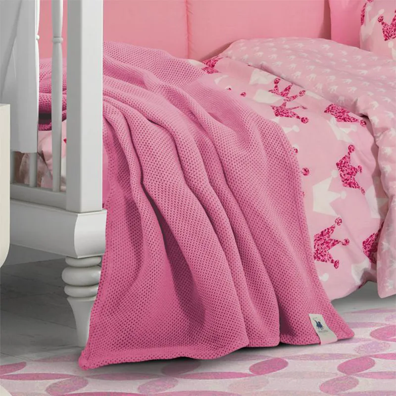 Κουβέρτα Πικέ Αγκαλιάς 80x110 Greenwich Polo 2958 Essential 80x110