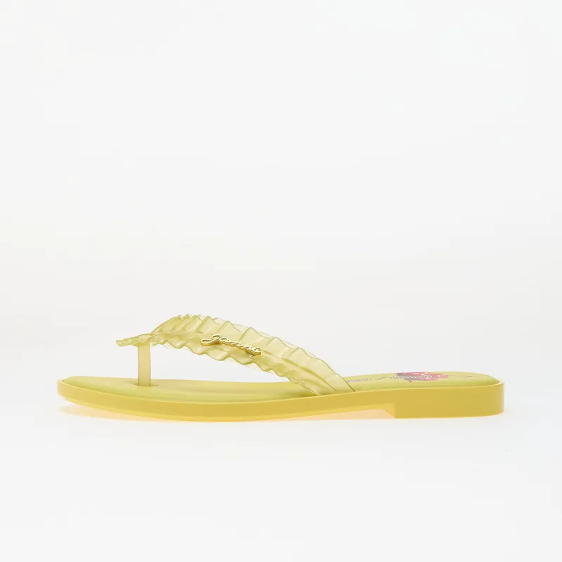 Sneakers Melissa Flip Flop Slim + Ganni Ad Yellow EUR 40