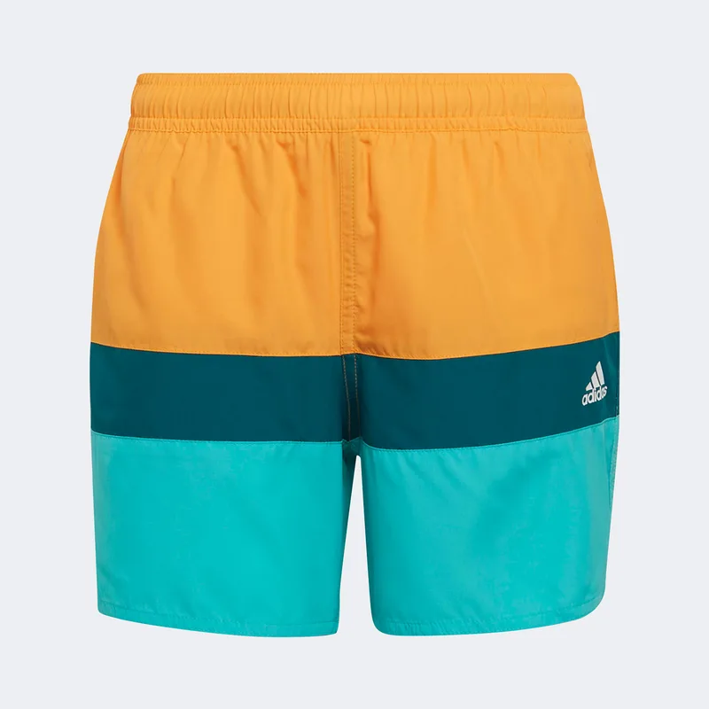 BOYS' ADIDAS COLORBLOCK SWIM SHORTS ΠΟΛΥΧΡΩΜΟ