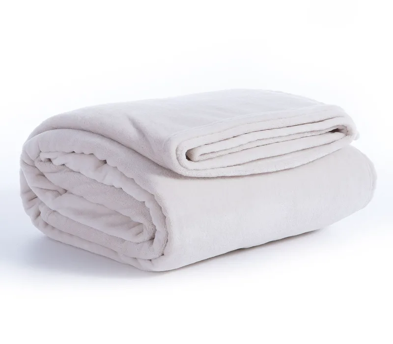 Κουβέρτα Fleece Υπέρδιπλη Nef-Nef Cosy Ecru 220x240