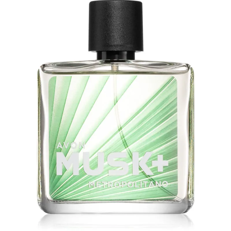 Avon Musk+ Metropolitano Eau de Toilette για άντρες 75 ml
