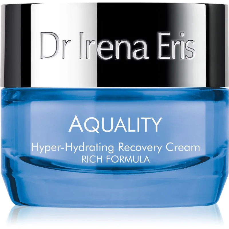 Dr Irena Eris Aquality Hyper-Hydrating Recovery Cream Rich Formula βαθιά ενυδατική κρέμα ενάντια στις ρυτίδες 50 ml