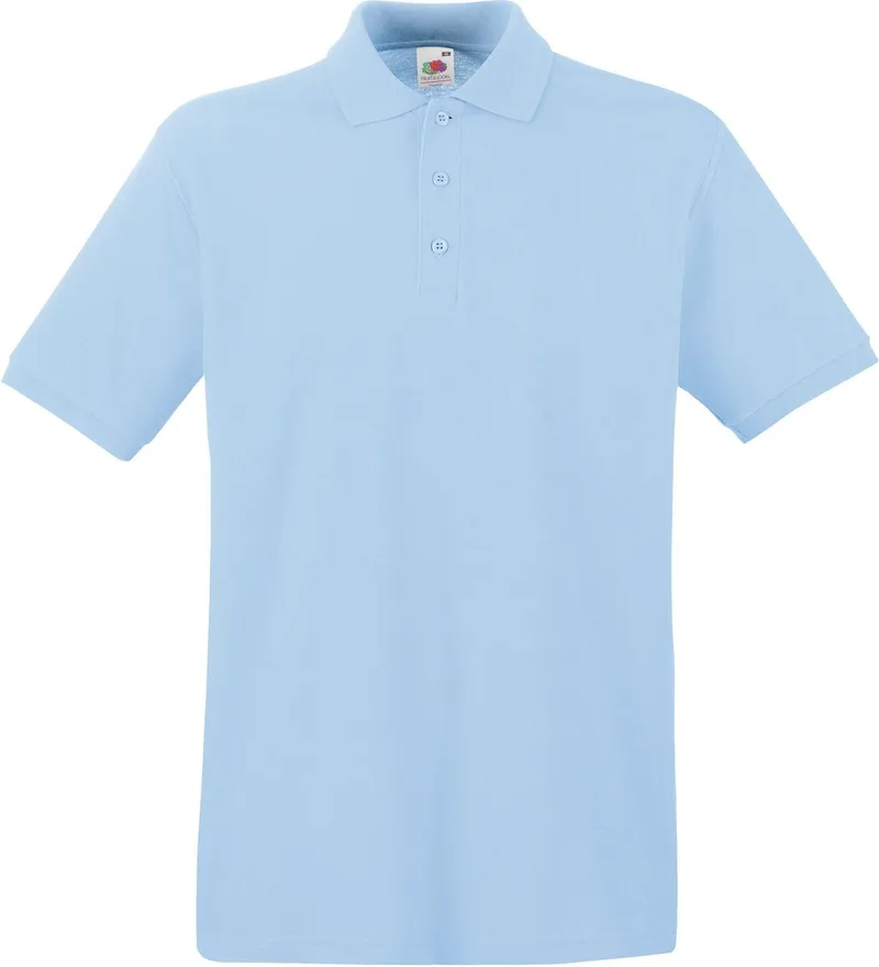 Ανδρική μπλούζα Polo Fruit of the Loom 63-218-0 Sky Blue
