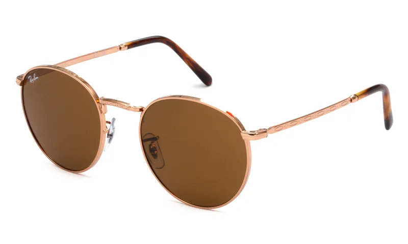 RAY BAN ΓΥΑΛΙΑ ΗΛΙΟΥ RAY BAN NEW ROUND 3637 920233 5321 3637 Καφέ