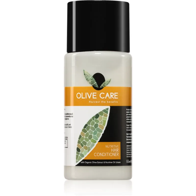 PAPOUTSANIS Olive Care κοντίσιονερ αναζωογόνησης για αποκατάσταση της λάμψης των θαμπών μαλλιών 60 ml