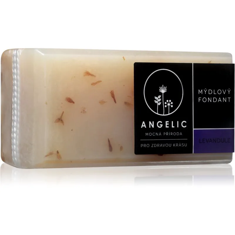 Angelic Soap fondant Levandule έξτρα απαλό φυσικό σαπούνι 200 γρ