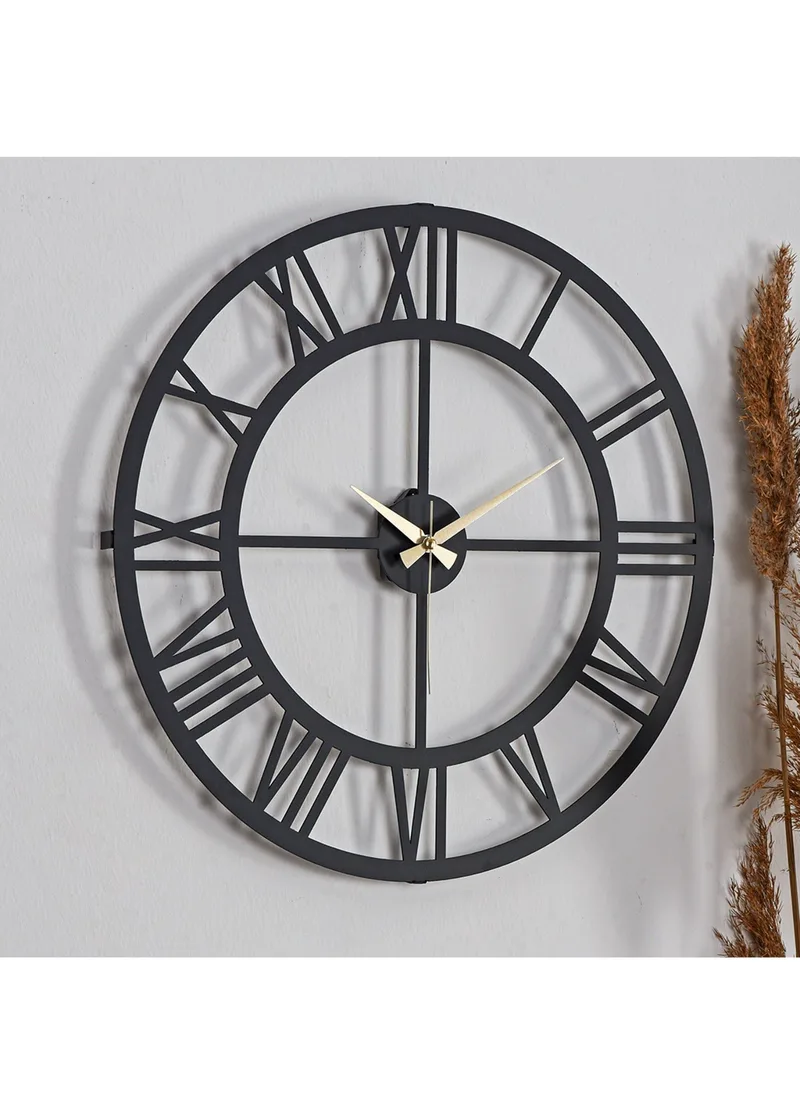 Home Deco - Διακοσμητικό Μεταλλικό Ρολόι Τοίχου Wallexpert