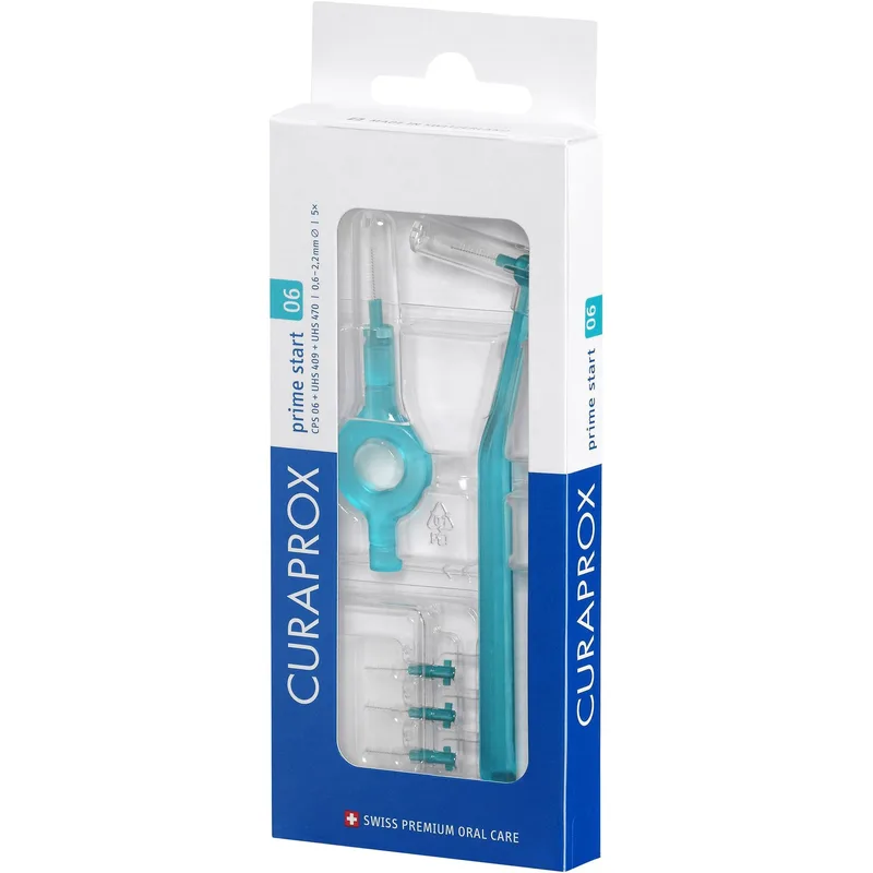 Curaprox 06 Prime Start CPS Μεσοδόντια Γαλάζια Βουρτσάκια 5 Τεμάχια