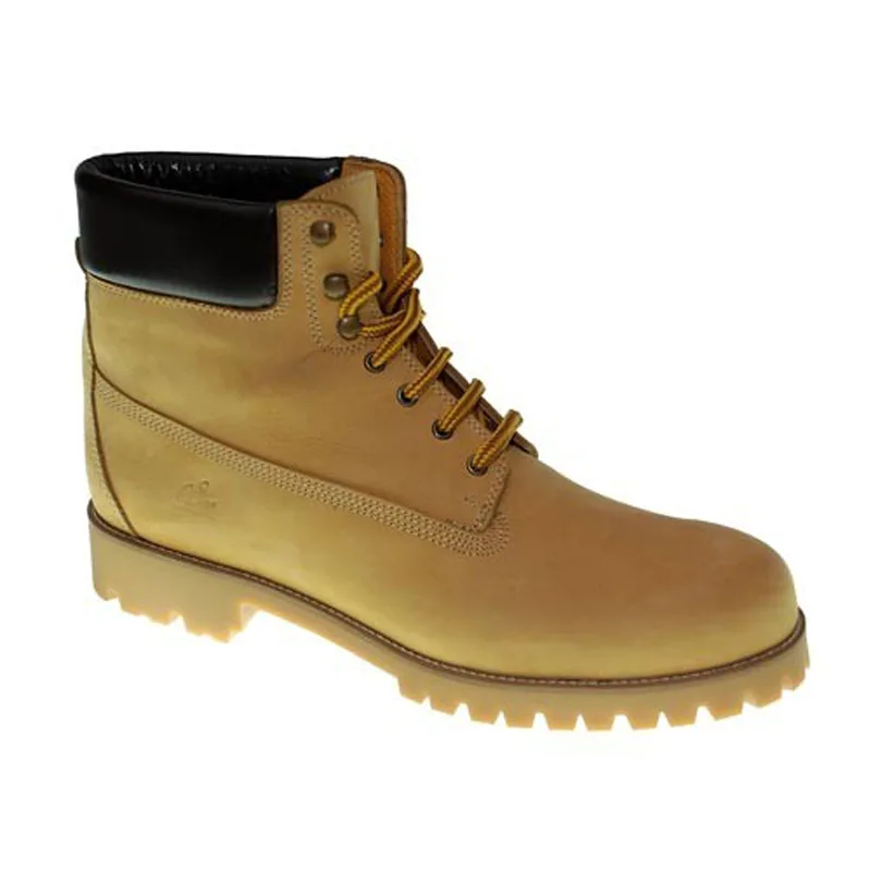 Bigshoes KL0031-24 Δερμάτινο Μποτάκι Κίτρινο