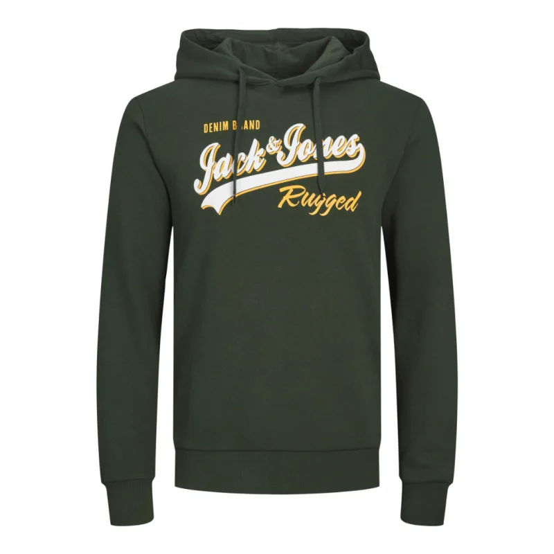 Jack & Jones Elogo Sweat Hoodie με μεταξοτυπία - Mountain View