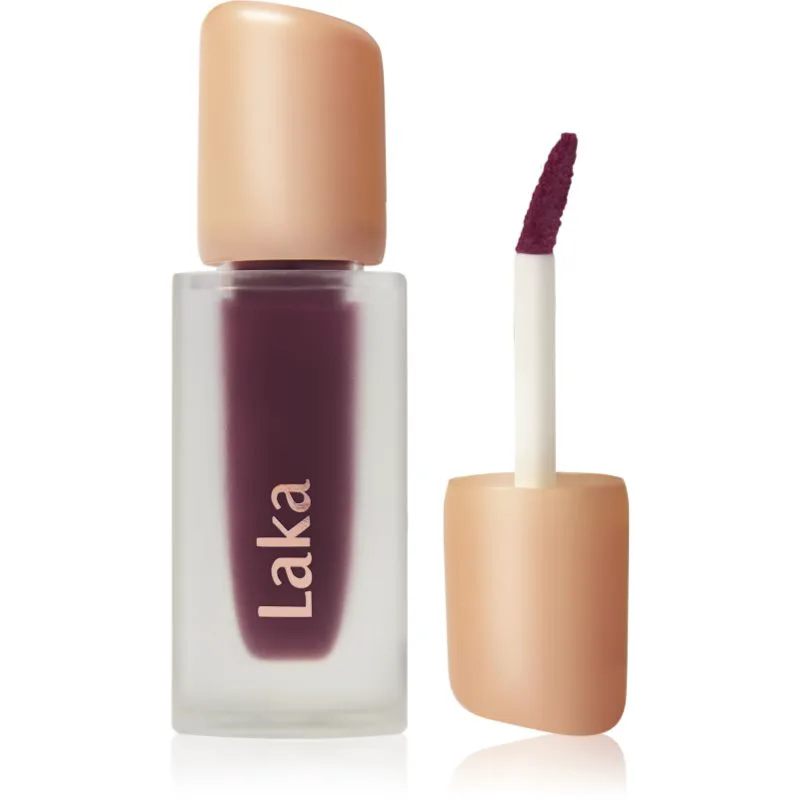 Laka Fruity Glam Tint λιπ γκλος μακράς διαρκείας με ενυδατικό αποτέλεσμα απόχρωση 123 Unsweet Berry 4.5 γρ