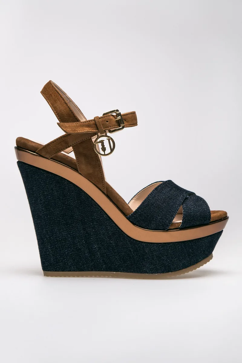 Γυναικεία παπούτσια, Trussardi - 79S57153 Μαύρο