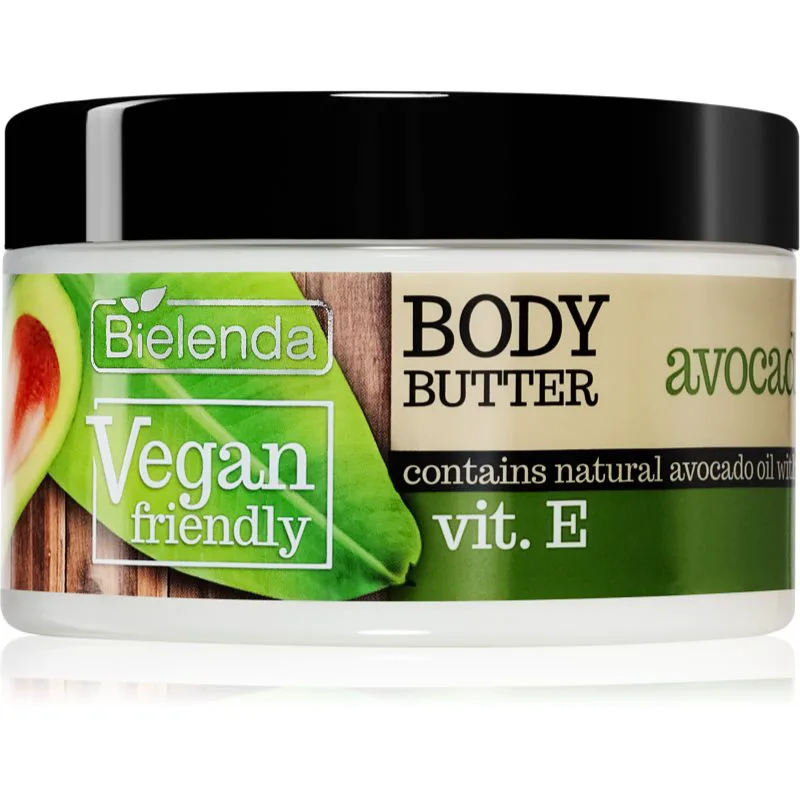 Bielenda Vegan Friendly Avocado βούτυρο σώματος με θρεπτικό αποτέλεσμα 250 ml