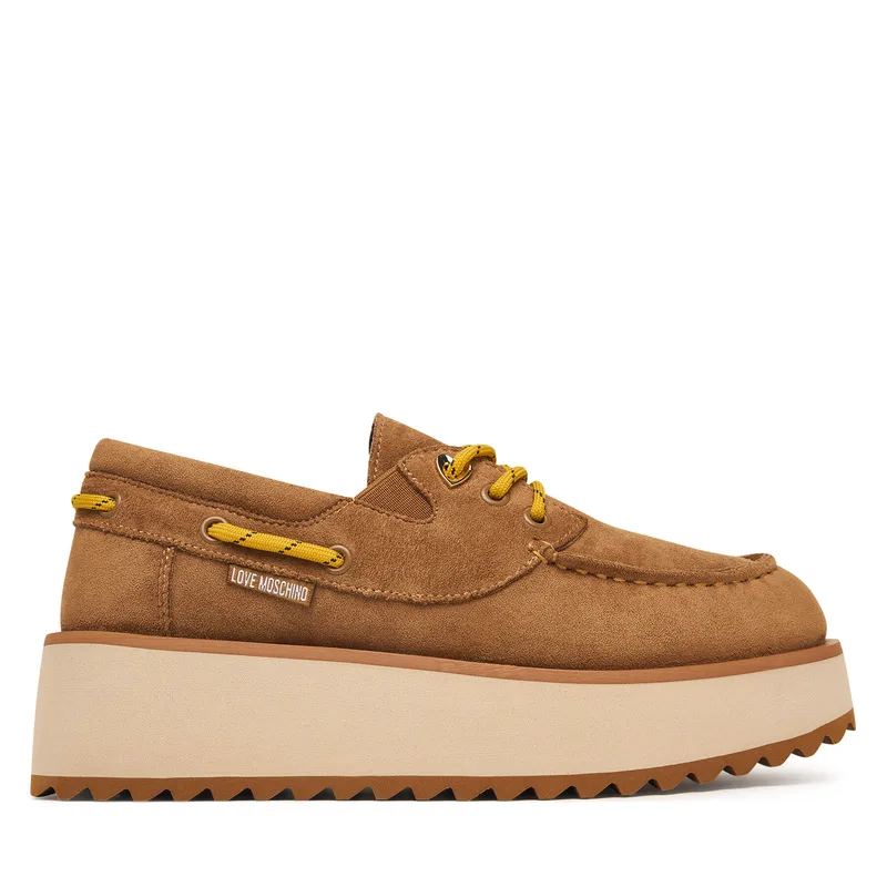 Κλειστά παπούτσια LOVE MOSCHINO JA10036I1PJAW210 Καφέ