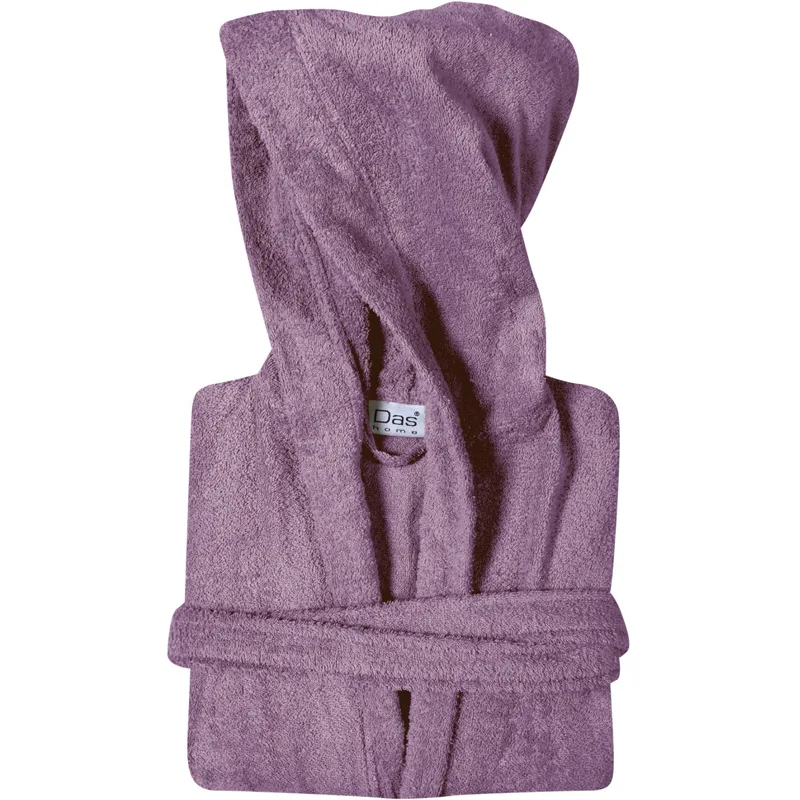Μπουρνούζι Με Κουκούλα Das Home Casual 5903 Lilac - MEDIUM