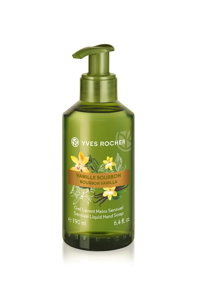 Yves Rocher Sensual Liquid Hand Soap Bourbon Vanilla 190 ml - 50193