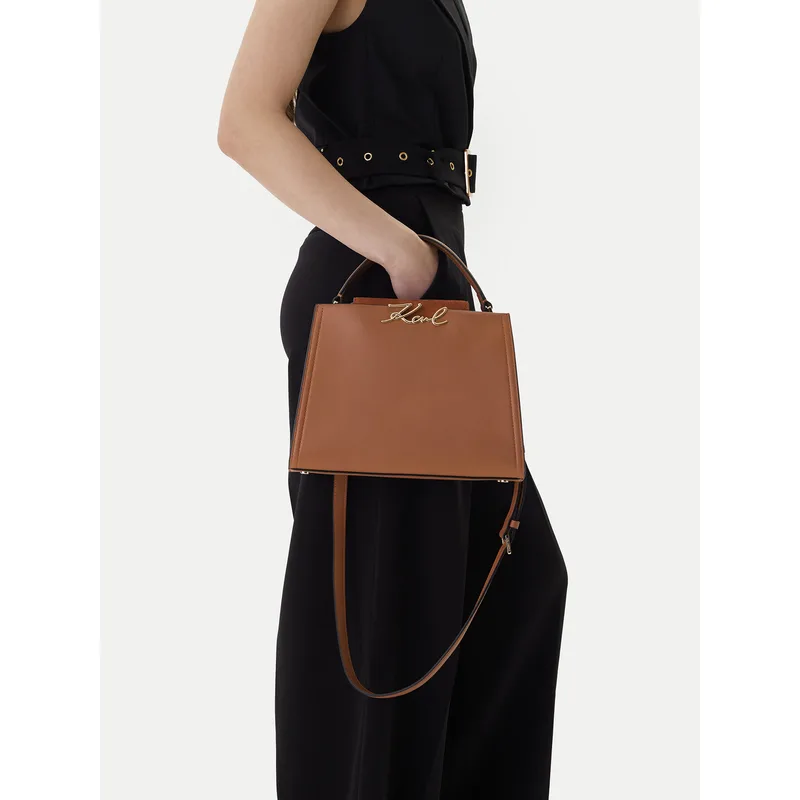 Τσάντα KARL LAGERFELD B1W30061 Καφέ