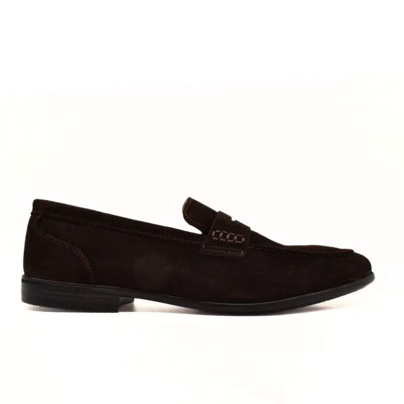HAWKINS LOAFER 32765 BROWN SUEDE