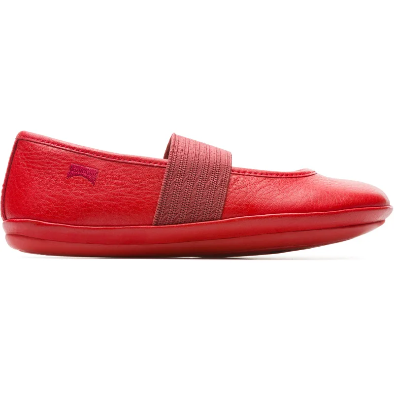 CAMPER Right - Μπαλαρίνες Για Κορίτσια - Κόκκινο, Μέγεθος 37, Smooth leather