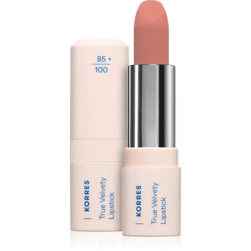 Korres True Velvety Lipstick Κρεμώδες κραγιόν με σατέν φινίρισμα απόχρωση 13 Nude Ροζ 3 γρ