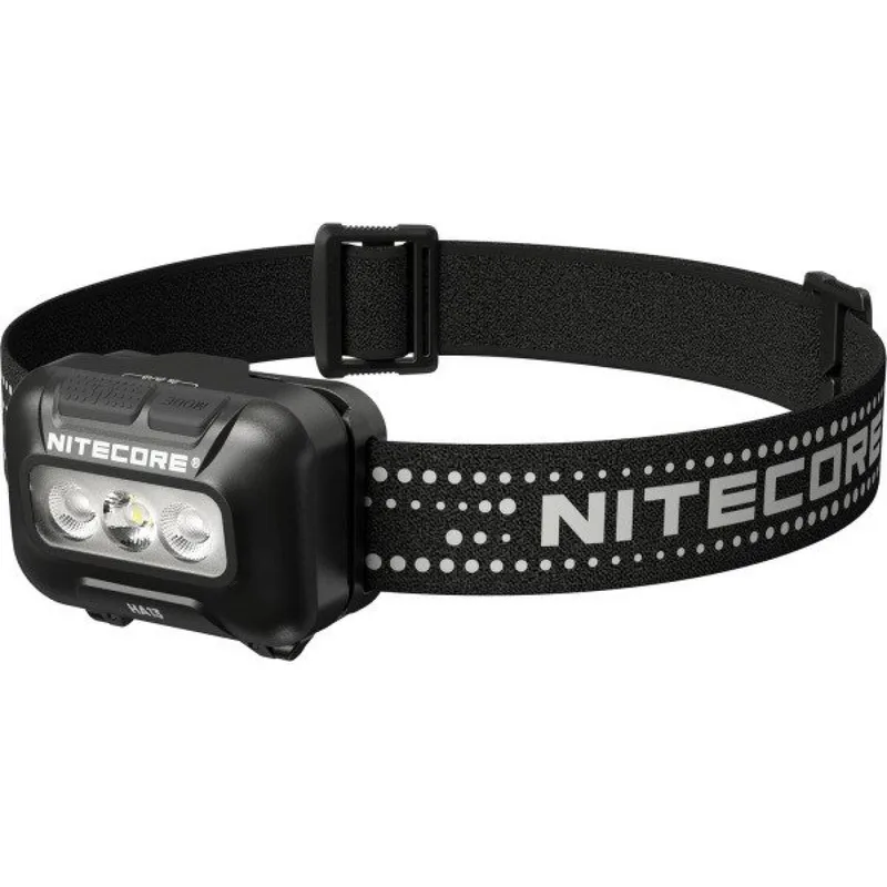 Φακός Nitecore HA13 New Headlamp Κεφαλής LED Αδιάβροχος 350 Lumens με Μπαταρίες 3 x AAA Αλκαλικές - Black (6952506409969)