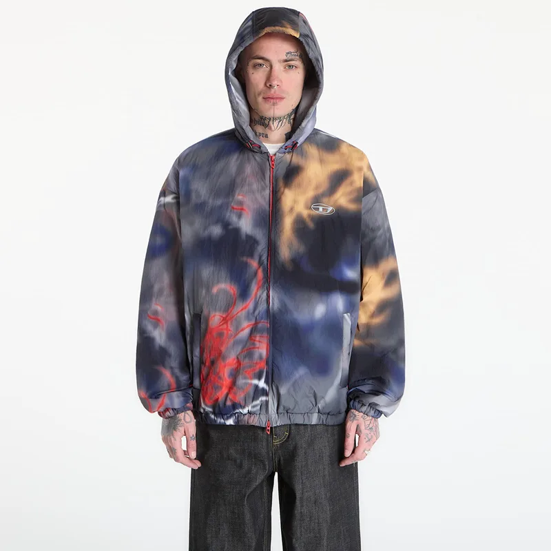 Μπουφάν Diesel J-Mirr Jacket Grey/ Purple 52