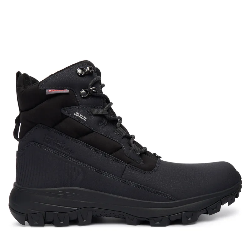 Παπούτσια πεζοπορίας Jack Wolfskin Everquest Pro Texapore High A62087 Μαύρο