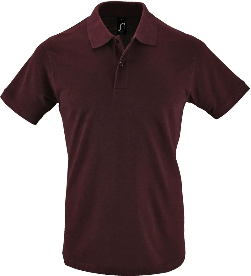 Ανδρικό πόλο πικέ Perfect Men SOLS 11346 Heather Oxblood