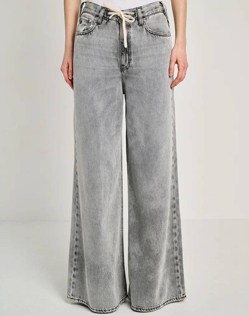 STAFF Lovely Wmn Pant 55%Co 40%Cly 5%Rcy Co 5-919.072.GR.055-.00 DenimGray