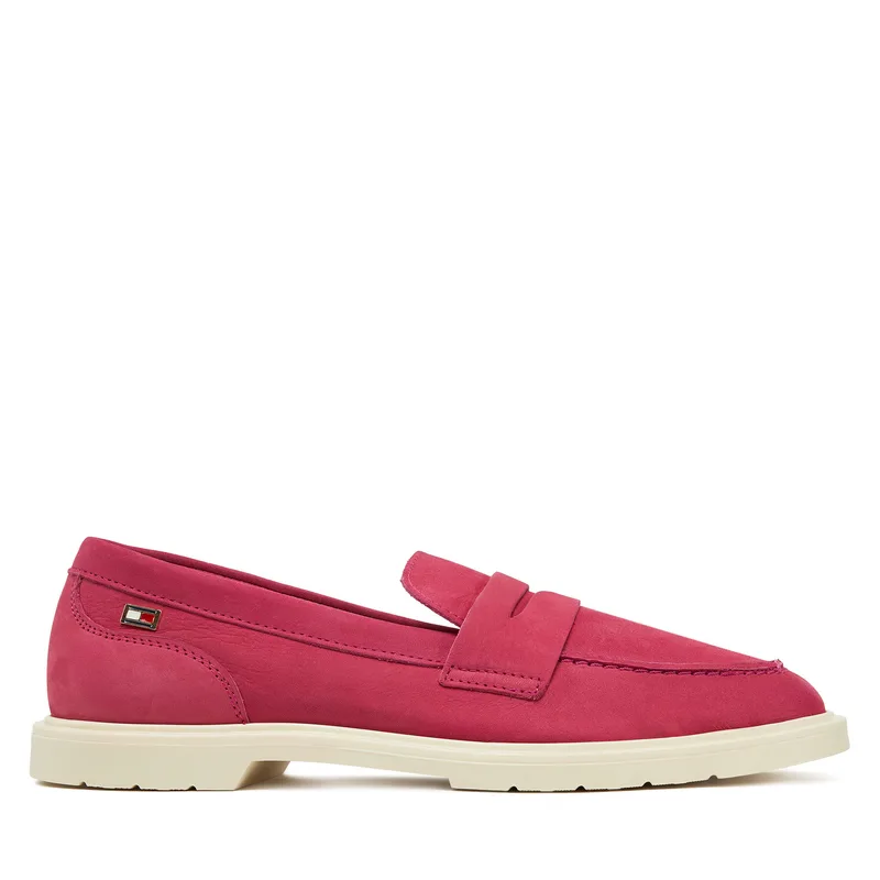 Μοκασίνια Tommy Hilfiger FW0FW08679 Ροζ