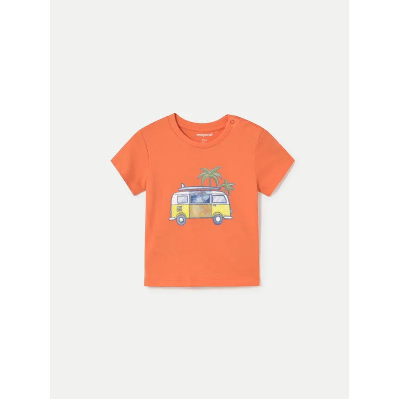 Mayoral T-Shirt 1063 Πορτοκαλί Regular Fit