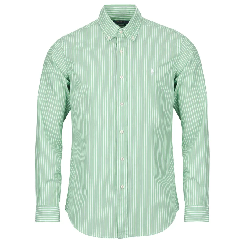 Πουκάμισο με μακριά μανίκια Polo Ralph Lauren CHEMISE AJUSTEE CUSTOM FIT EN POPELINE RAYEE